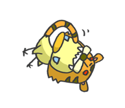 Kawaii Tiger sticker #1628598