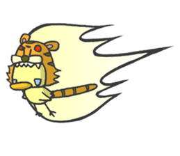 Kawaii Tiger sticker #1628615