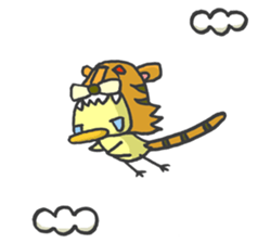 Kawaii Tiger sticker #1628622