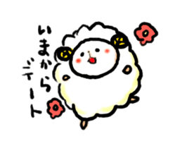 softly sheep sticker #1629036