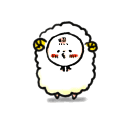 softly sheep sticker #1629038