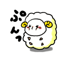 softly sheep sticker #1629048