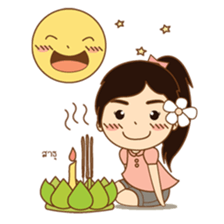 amieiko: Mi-Ke a little girl sticker #1629831