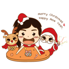 amieiko: Mi-Ke a little girl sticker #1629832