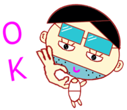 Imitation Hair Old sticker #1630075