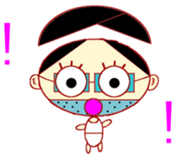 Imitation Hair Old sticker #1630089