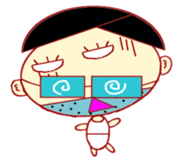 Imitation Hair Old sticker #1630093