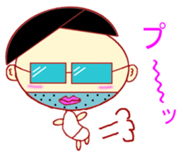 Imitation Hair Old sticker #1630096