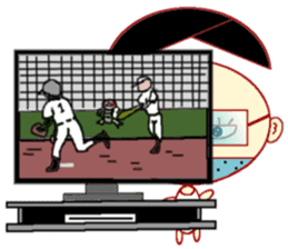 Imitation Hair Old sticker #1630108