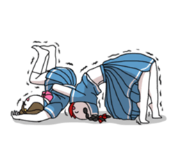 School Girls Paradise sticker #1630120