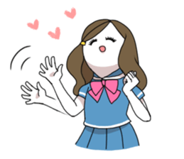 School Girls Paradise sticker #1630122