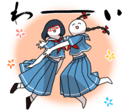 School Girls Paradise sticker #1630150