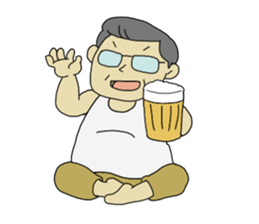 the father's sticker sticker #1630292