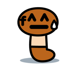 Earthworm Sticker sticker #1630409