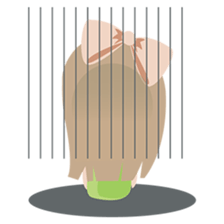 Mayu, the fashionable pretty girl sticker #1630715