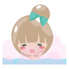 Mayu, the fashionable pretty girl sticker #1630717