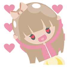 Mayu, the fashionable pretty girl sticker #1630720