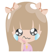 Mayu, the fashionable pretty girl sticker #1630722