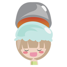 Mayu, the fashionable pretty girl sticker #1630723