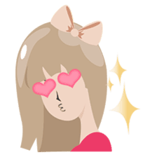 Mayu, the fashionable pretty girl sticker #1630724