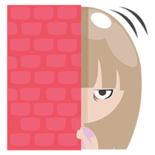 Mayu, the fashionable pretty girl sticker #1630726