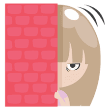 Mayu, the fashionable pretty girl sticker #1630726