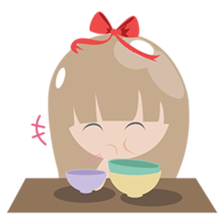 Mayu, the fashionable pretty girl sticker #1630727