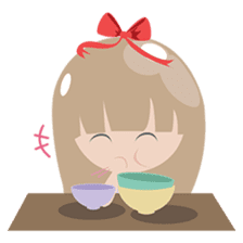 Mayu, the fashionable pretty girl sticker #1630727