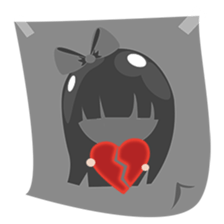 Mayu, the fashionable pretty girl sticker #1630731