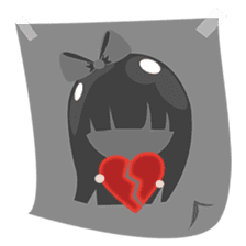 Mayu, the fashionable pretty girl sticker #1630731