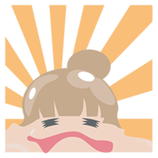 Mayu, the fashionable pretty girl sticker #1630736