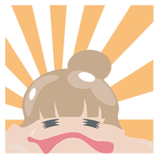 Mayu, the fashionable pretty girl sticker #1630736