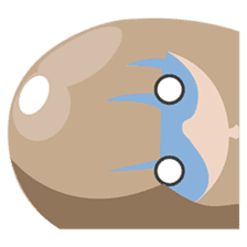 Mayu, the fashionable pretty girl sticker #1630738