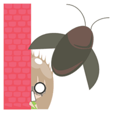 Mayu, the fashionable pretty girl sticker #1630741