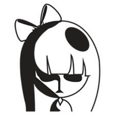 Mayu, the fashionable pretty girl sticker #1630743