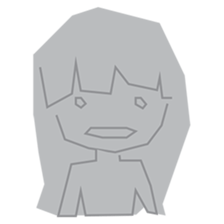 Mayu, the fashionable pretty girl sticker #1630746