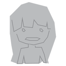 Mayu, the fashionable pretty girl sticker #1630746