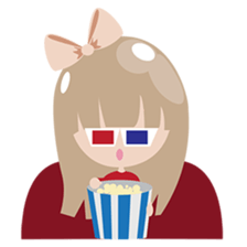 Mayu, the fashionable pretty girl sticker #1630748