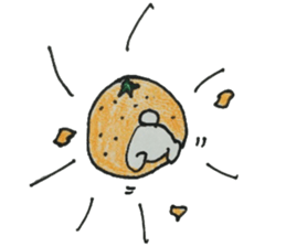 The white dog "Chaku" sticker #1631728