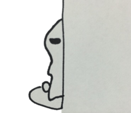 The white dog "Chaku" sticker #1631734
