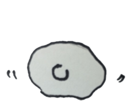 The white dog "Chaku" sticker #1631740