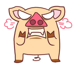 Piggie Cute Pig sticker #1631875