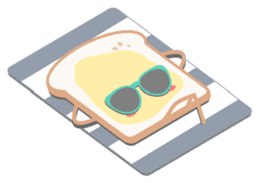 Kanom Pang & Kai Dao sticker #1632260