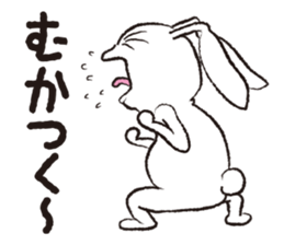 PLAIN RABBIT sticker #1632910