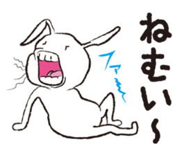 PLAIN RABBIT sticker #1632911