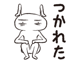 PLAIN RABBIT sticker #1632913