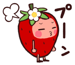 The strawberry of winter. sticker #1633334