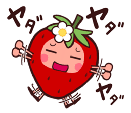 The strawberry of winter. sticker #1633345