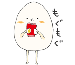 Mr.egg!! sticker #1633455