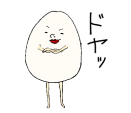 Mr.egg!! sticker #1633460